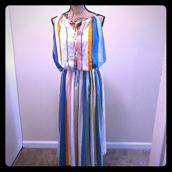 LOFT Dresses & Skirts - ANN TAYLOR MAXI SKIRT AND TOP SET NWT SIZE XL